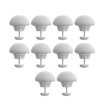 Pilz-Bettdeckenclips – 10er-Set, rutschfeste Bettbezugbefestigungen, wiederverwendbare Betthalter