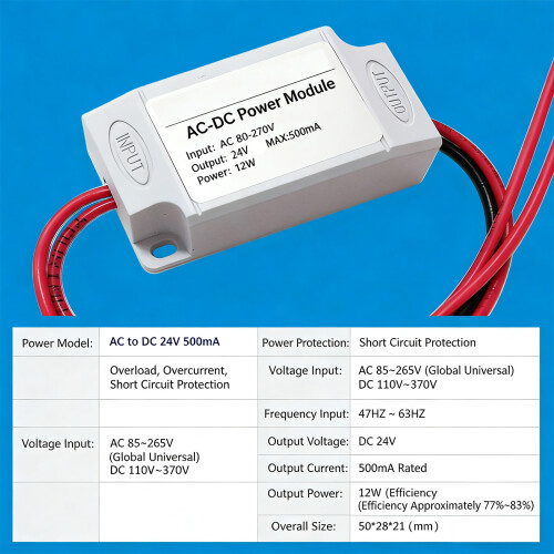 Efficient LED Driver Bucking Converters Module for LED Lighting Wide Input 5V 700mA 3.5W