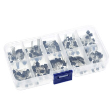 Transistor Kit 10 Value 200pcs Power Transistor Assortment Kit, Transistors Box