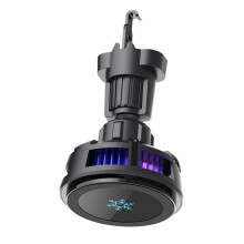 Magnetic Charging Colorful Light Cooling Fan for Smartphones 15W Rapid Charge single hook