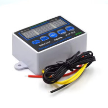 3Digit LED Display Temperature Controller 10A Load Capacity Calibration Function 12V