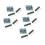 Row Name Text Level Converters Board for UART I2C Support Work Help 2 way 5 1