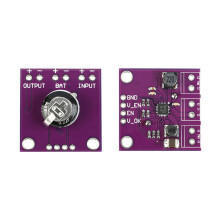 BQ25570 Energy Harvester Module Step Up Boost Charger and for Buck Other Purple 27*28mm