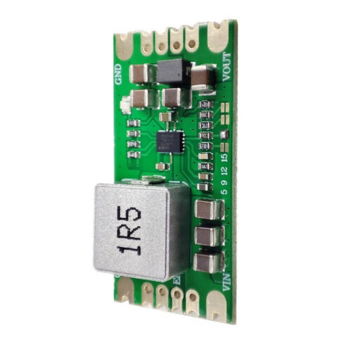 Advanced Boost Converters 21A Current Capacity Low Ripples Output Wide Voltages 9V