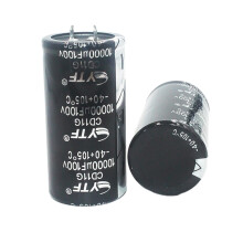 High Voltage 100V 10000UF 35x70mm Capacitor Perfect for Power Supply Application