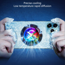 Illuminates Phone Cooling Magnetic Phone Cooling Fan for Various Mobile Devices