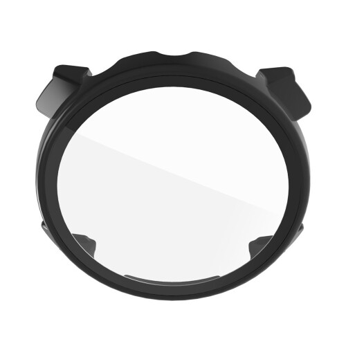 Capa Protetora Compatível com Polar Vantage M3 - Carcaça de PC com Protetor de Tela de Vidro Temperado Black 2