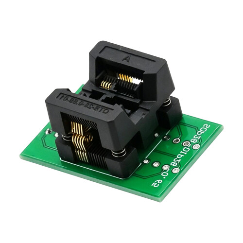 Durability TSSOP8 SSOP10 SSOP20 Programmer Socket For Electronics Development SSOP10