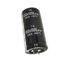 High Ripples Current 450V 1000uF Capacitors with Snap In Design for Motor Drive Use 35x50