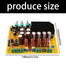 TAS5630 Sound Amplifier Board Stereo Power Amplifier For Passive Speaker 150Wx2