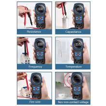 Multimeter Featuring Auto Ranging&Buzzers Alarm for Efficient Electrical Testing
