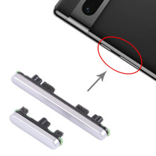 High Durability Side Key for Pixel Series Phones with Antidust Water pixel 7pro silver