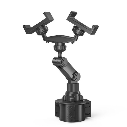 Adjustable Cell Phone Cup Holder for Most Automobiles with Cup Holder Shockproof