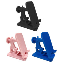 Desk display phone holder with sewing machine style for daily viewing Pink