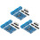 Adjustable PWM Signal ConverterS Board Voltages to PWM Module 0-5V Input Ranges 3 sets 1