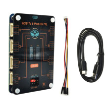 8 Port Serial Expansion Board 6Mbps Data Transfer USB to 8CH TTL Serial Module