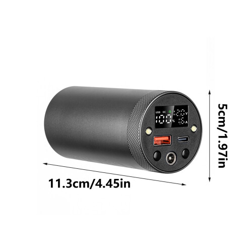 Reliable Power Solution Battery Box No Welding for Heavy Digital Device Users Black