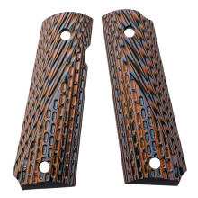 1 Pair G10 Composite Material 1911 Grips Handle Capsule Pattern Patches Shank Scales DIY Making Modify Accessories D