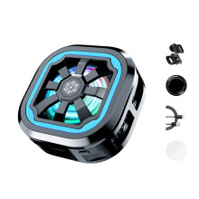 Magnetic Heat Sink with Clip & Temperature Display Low Noise Black material conventional