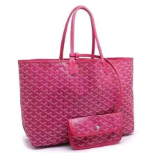 (Rose, M) Stylish Open-Top Tote Bag with Matching Purse, Large Capacity Tote Mother Bag Shopper Bag for Work, Everyday Use, Gift for Women