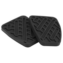 2 Pz 46531JD00A Gomma Nera Pedale Freno e Frizione Pad Copre Misura per Qashqai 2007 2008 2009 2010 2011 2012-2016