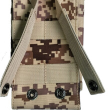 Small Waterproof Bag Nylon Strategic Phone Carriers 7inch for Hiking Camping Khaki
