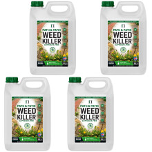 (4 x 5 Litres) Weed Killer Patio Clear Strong Acid 5L Industrial