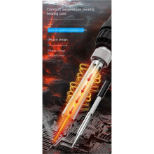 90W Lötkolben-Kit LCD Digital Schnelles Heizen Schweißheizstift mit Lötkolben-Spitzen Professionelle Qualität US-Stecker