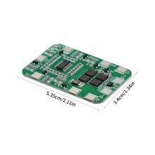 6 String LiIon Battery Protections Module With Short Circuits Prevention for Light
