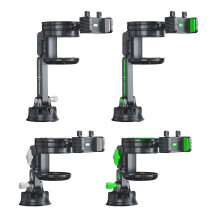 2 In 1 Cup Holder Phone Stand Support With 360 Degree Rotation For Extended pole grey