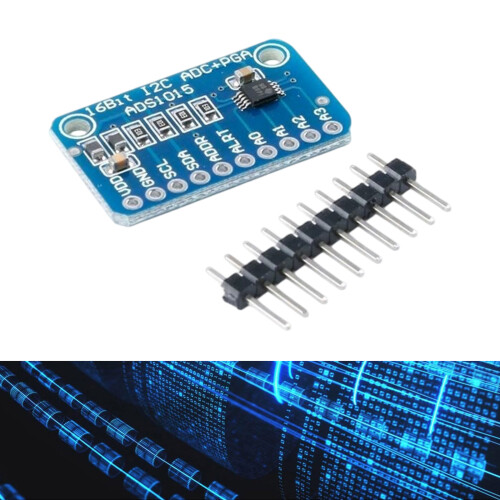 Precise ADS1015 ADC Development Board 4Channel Input 2 To 5.5V Power Supply 2 sets