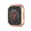 Capa Protetora em Ouro Rosa PC e Vidro Temperado 42mm Compatível com Apple Watch Series 10 3