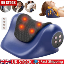 Neck Traction Pillow Massager with Heat Neck Stretcher Cervical For Pain Relief