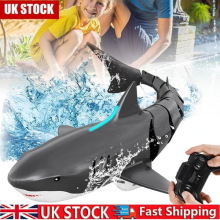2.4Ghz Remote Control Shark Toys for Kids High Simulation Shark Waterproof Toy