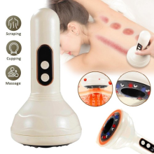 Electric Lymphatic Drainage Machine Meridian Body Massage Brush With Red Light