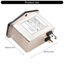 Noise Suppression Filter for Speaker Systems Metal Plastic Build 3A 6A 10A CW2C03AT
