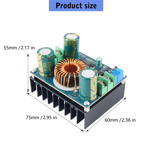 Solar Battery Refill Module Power Adapter With MPPT Function for Panel Charging