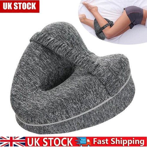 Leg Pillow Memory Foam Knee Support Ergonomic Design Pain Relief Side Sleeper