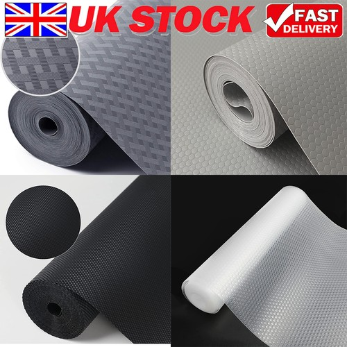 Bulk Roll -150- 600CM Flexible Liner Waterproof Cupboard Drawer Shelf Liner Mat 2