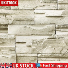 3D Stone Brick Pattern Wallpaper Thickened Brick Effect Self-Adhesive Sticker