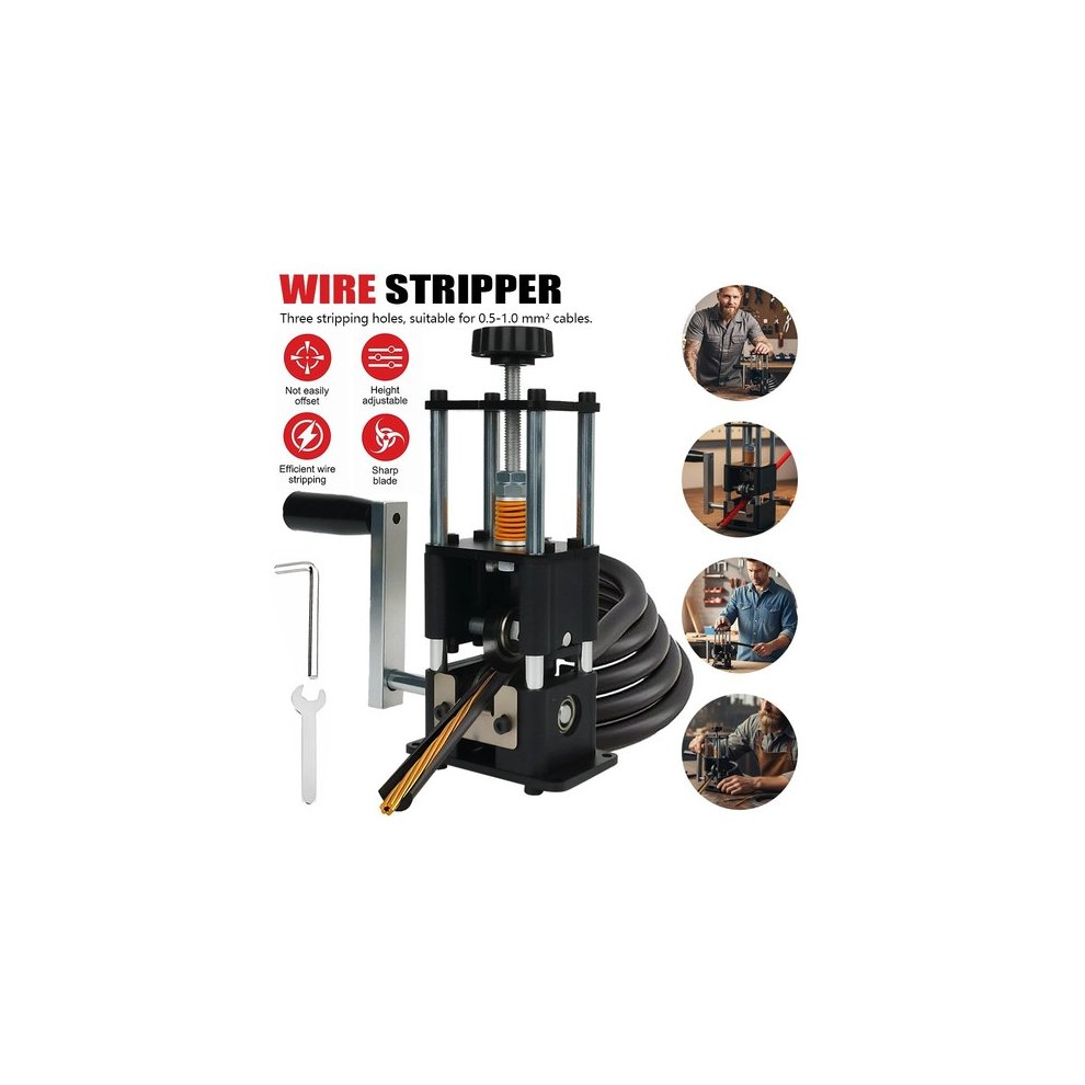 Photos - Other Hand Tools 1-25mm Electric Manual Cable Stripper Wire Stripping Machine Fr Copper Recycling