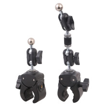 Universal 17mm Ball Head Mounting Clamp for Motorcycle Handlebars A section of peas