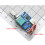 Rotary Knob Controlled PWM Fan Speed Controller Regulator for PC Computer Case With line 4