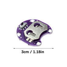 Lightweight CR2032 Battery Holder Reliable Power Connection for Devices 10 packs