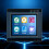 Industrial PLC Controller 2.8inch LCD Touchable Screen Panel 24V Power Supply 5