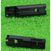 Lightweight Foldable Fixed Length Stripper ABS Material Made Push-Pull Rail black
