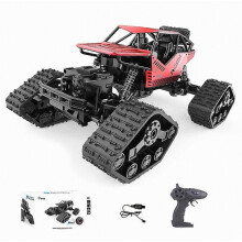 2,4 GHz 2-in-1 RC-klimauto, 4WD off-road rupstankvoertuig, snel speelgoed met afstandsbediening voor buitenavontuur