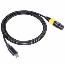 Cable de micrófono USB-C macho a XLR hembra de 3 m, cable conector tipo C de 3 pines compatible con sistemas Mac OS y Wi