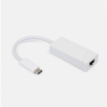 USB-C naar gigabit Ethernet-adapter, USB 3.1 mannelijk naar 1000 Mbps LAN-netwerkadapter voor MacBook en laptop pc