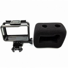 Copertura antivento in spugna per accessorio Action Camera, custodia in plastica, compatibile con Osmo Action